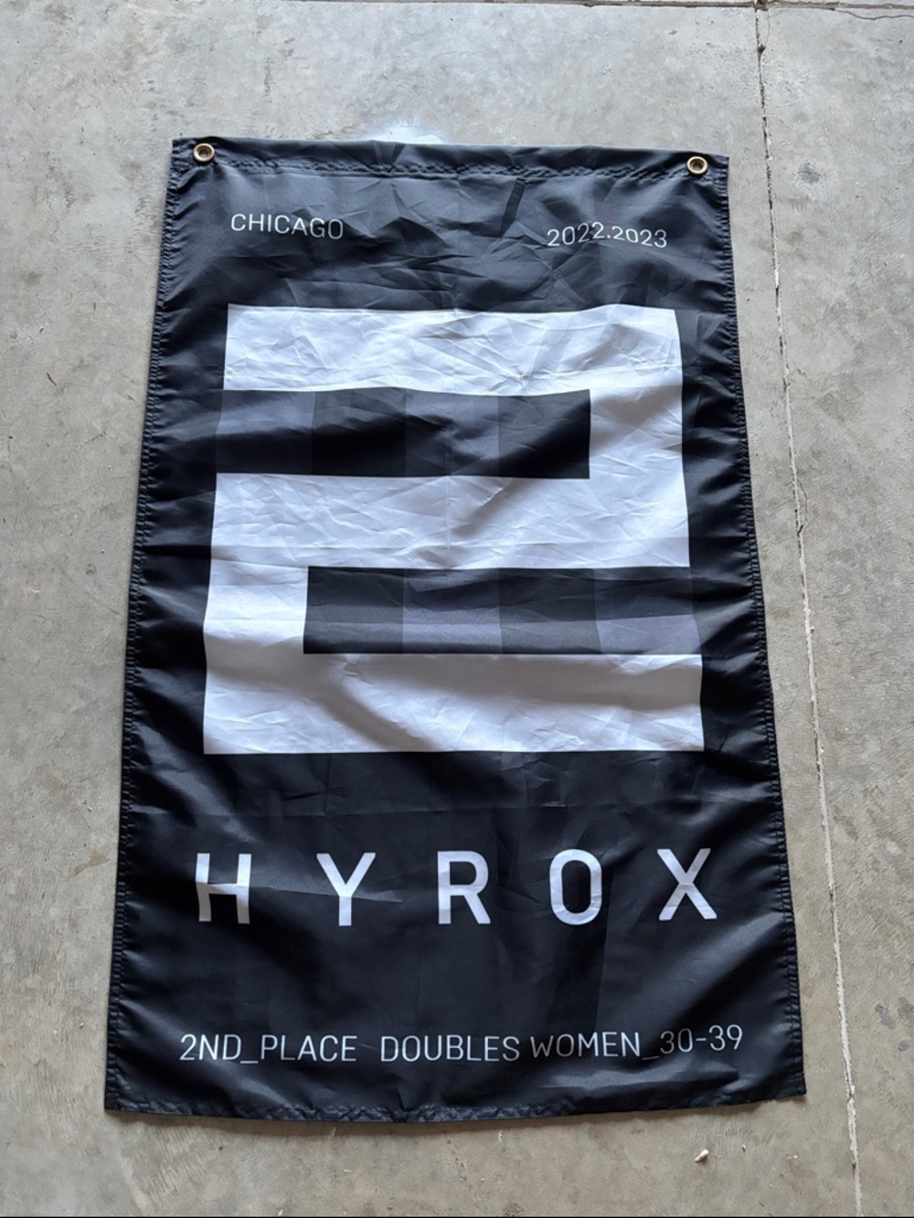 HYROX Podium Flag